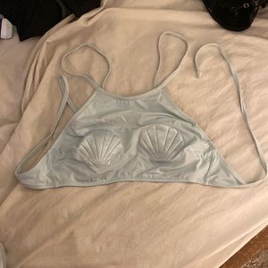 Shell swim top
